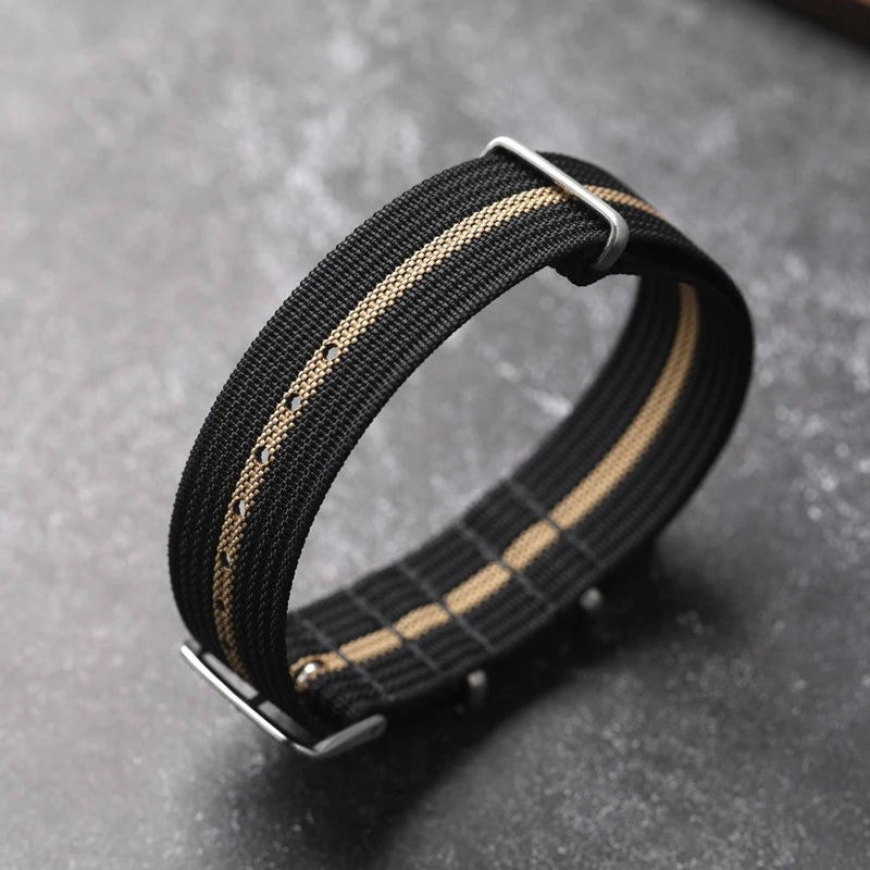 "Meridian Nato" Premium Nylon Watch Strap