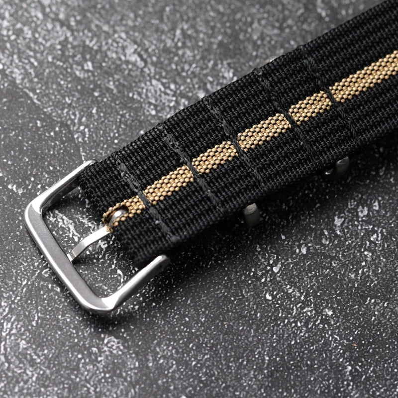 "Meridian Nato" Premium Nylon Watch Strap