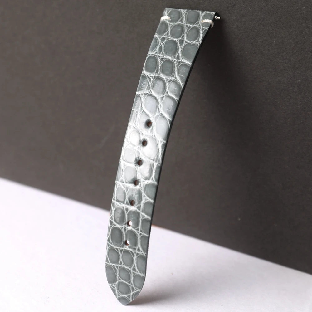 Ultra-Thin Soft Crocodile Leather Strap