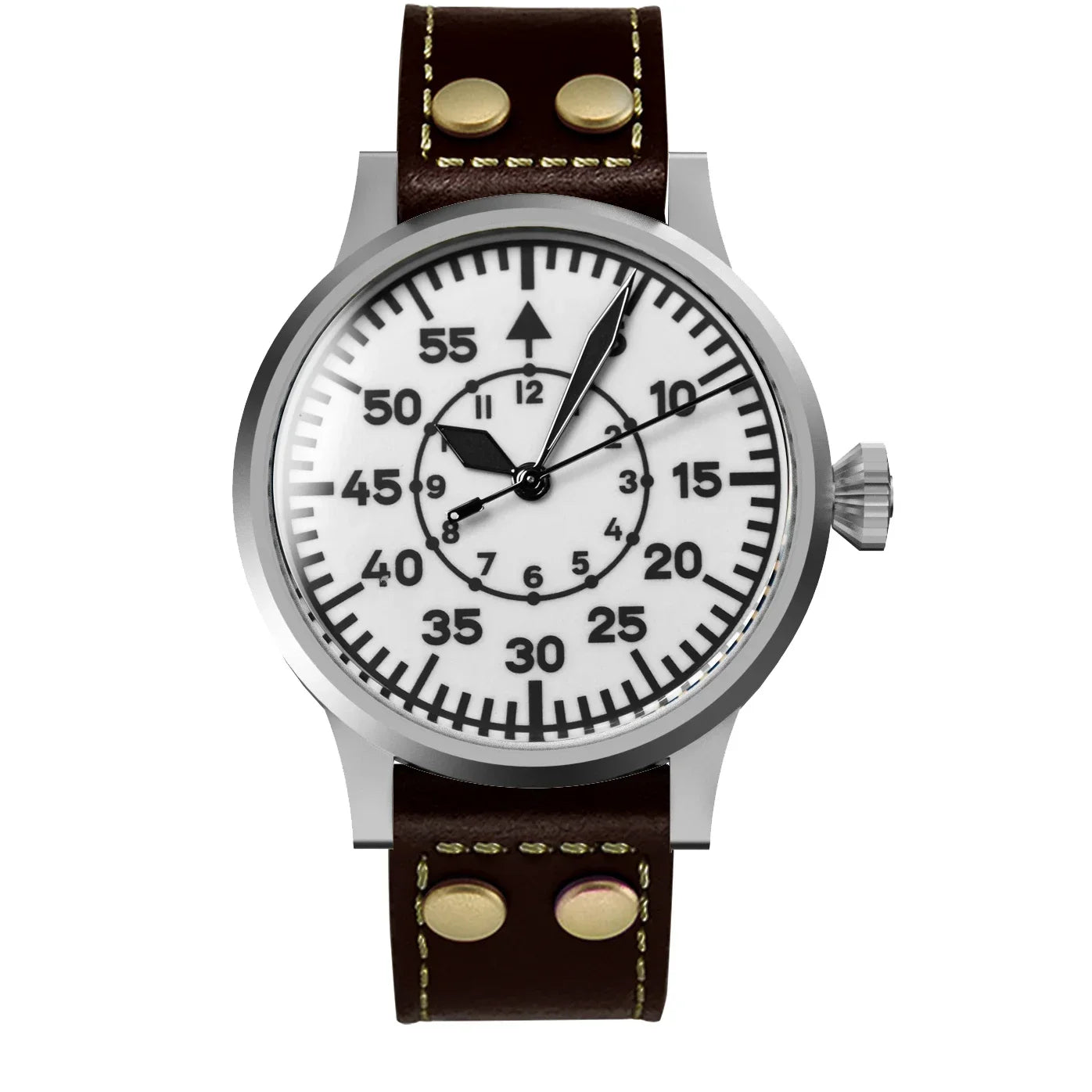 Hruodland F-013 Men's Mechanical Watch - 2025 Retro Design, Luminous Features, and 100M Waterproof Capability with Sapphire Glass