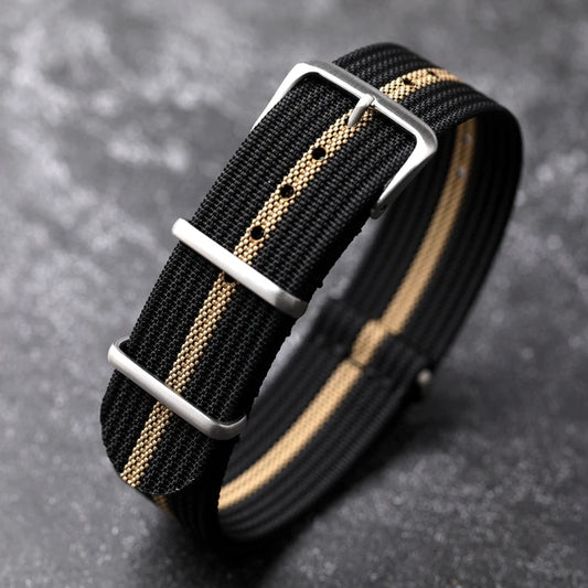 "Meridian Nato" Premium Nylon Watch Strap